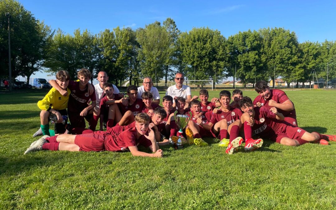 Under 14 vincitori del Torneo di Primavera