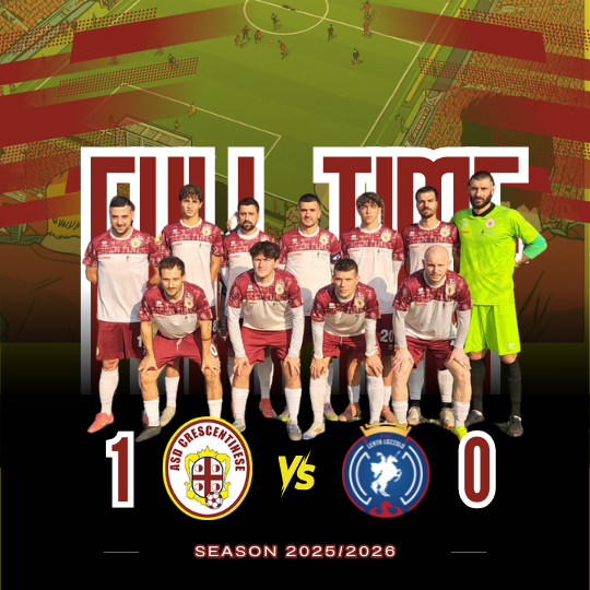 Crescentinese ancora vincente